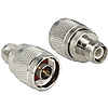 Delock adapter N csatlakozó > RP-TNC jack (88854)