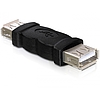 Delock Adapter nemváltó USB-A anya - USB-A anya (65012)