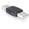 Delock Adapter nemváltó USB-A apa - USB-A apa (65011)