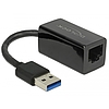 Delock Adapter SuperSpeed USB (USB 3.1 Gen 1) USB A-típusú csatlakozó > Gigabit LAN 10/100/1000 Mbps (65903)