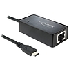 Delock Adapter SuperSpeed USB (USB 3.1 Gen 1) USB Type-C csatlakozódugóval > Gigabit LAN 10/100/1000 (62642)