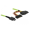 Delock Cable OCuLink PCIe SFF-8611 to U.2 SFF-8639 0.5 m (85802)