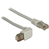 Delock Cable RJ45 Cat.5e SFTP angled / straight 0.5 m (83514)