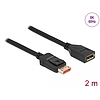 Delock DisplayPort bővítőkábel 8K 60 Hz 2 m (87071)