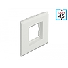 Delock Easy 45 modul tartó telepítési csatornához 85 x 80 mm (81315)