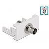 Delock Easy 45 modulos BNC anya csatlakozó 22,5 x 45 mm (81336)