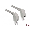 Delock Hálózati kábel RJ45 Cat.6 S/FTP lefelé néző / lefelé néző 1 m (85868)