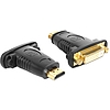 Delock HDMI apa > DVI 24+5 pin anya adapter (65467)