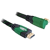 Delock High Speed HDMI-kábel típusú Ethernet HDMI A dugós > HDMI A dugós derékszögű 4K 1 m (82951)