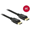 Delock Kábel Displayport 1.2 dugó > Displayport dugó 4K 1 m (83805)