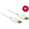 Delock Kábel Displayport 1.2 dugó > Displayport dugó 4K 1 m (84876)