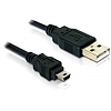 Delock kamera kábel USB 2.0 - USB-B mini 5 tűs apa-apa (82252)