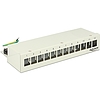 Delock Keystone Desktop Patch Panel 12 Port grey (43335)