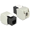 Delock Keystone Module RJ45 anya > LSA Cat.6 UTP fekete (86340)