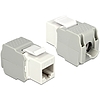 Delock Keystone Module RJ45 female > LSA Cat.6 UTP white (86341)