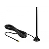 Delock LTE antenna SMA-dugó 3 - 5 dBi 12,5 cm irányítatlan, rögzített, mágneses talppal és csatlakoz (12588)