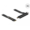 Delock M.2 kulcs M - PCIe x16 NVMe adapter 20 cm hosszú kábellel (64133)