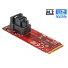 Delock Mini PCIe adapter > M.2 aljzat E nyílással (63909)