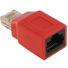 Delock RJ45 Crossover Adapter male - female (65025)