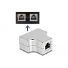 Delock RJ45 Splitter / T Adapter 1 db. RJ45 anya - 2 db. RJ45 anya Cat.5e STP (87860)