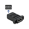 Delock System 45 DisplayPort adapter egyenes (81309)