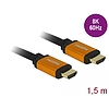 Delock Ultra nagy sebességu HDMI kábel 48 Gbps 8K 60 Hz 1,5 m (85728)