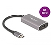 Delock USB Type-C adapter HDMI (DP Alt Mode) 8K-hez HDR funkcióval (62632)