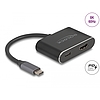 Delock USB Type-C adapter HDMI-re (DP Alt mód) 8K HDR-rel és Power Delivery 100 W-os tápellátással (64199)