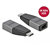 Delock USB Type-C adapter mini DisplayPort (DP Alt Mode) 4K 60 Hz kompakt kialakítású (64121)