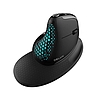 Delux M618XSD vezeték nélküli vertikális, ergonomikus egér BT+2.4G RGB (M618XSD (Black))