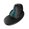 Delux M618XSD vezeték nélküli vertikális, ergonomikus egér BT+2.4G RGB (M618XSD (Black))