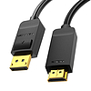 DisplayPort-HDMI 4K kábel 2 m Vention HAGBH fekete