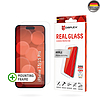 Displex - Premium Real Glass 2D - iPhone 15 / iPhone 15 Pro - Átlátszó