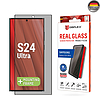 Displex - Premium Real Glass Privacy teljes burkolat - Samsung Galaxy S24 Ultra - Fekete