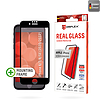 Displex - Premium Real Glass teljes borítás - iPhone 6 / 6S / 7 / 8 / SE 2, SE 2020 / SE 3, SE 2022 - Fekete (KF2324161)