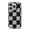 DKNY IML Kockás Mono Pattern tok iPhone 15 Pro-hoz - fekete