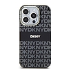 DKNY IML Mono & Stripe MagSafe tok iPhone 11 / Xr telefonhoz - fekete