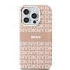 DKNY IML Mono & Stripe MagSafe tok iPhone 13 Pro Max telefonhoz - rózsaszín