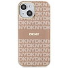 DKNY IML Mono & Stripe MagSafe tok iPhone 15 Plus / 14 Plus telefonhoz - rózsaszín