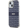 DKNY IML Mono & Stripe MagSafe tok iPhone 15/14/13 telefonhoz - kék