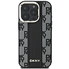 DKNY kockás mintás Magsafe iPhone 16 Pro tok - fekete