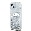 DKNY Liquid Glitter Big Logo tok iPhone 15 / 14 / 13-hoz - fehér