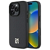 DKNY Repeat Pattern Stack logó MagSafe iPhone 16 Pro Max tok - fekete