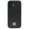 DKNY Repeat Pattern Stack logó MagSafe iPhone 16 tok - fekete