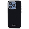 DKNY sima logós MagSafe iPhone 15 Pro Max tok - fekete