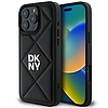 DKNY steppelt köteglogós iPhone 16 Pro tok - fekete