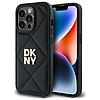 DKNY steppelt Stack logó iPhone 14 Pro Max tok - fekete