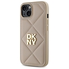 DKNY steppelt Stack logó iPhone 14 tok - bézs