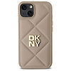 DKNY steppelt Stack logó iPhone 14 tok - bézs