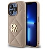 DKNY steppelt Stack logó iPhone 15 Pro Max tok - bézs